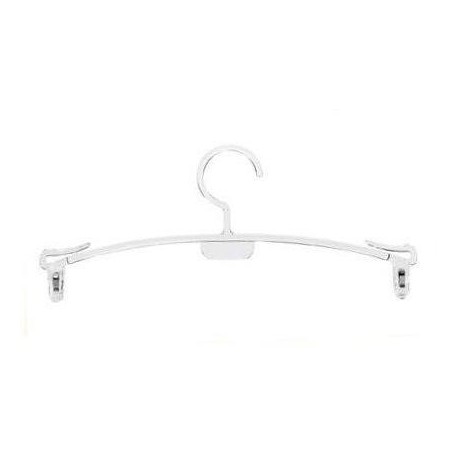 Clear Plastic Suit Hanger w/Clips