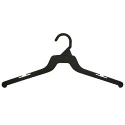 Hang-Safe Skirt/Slack Hanger - White Plastic Gripper Hangers
